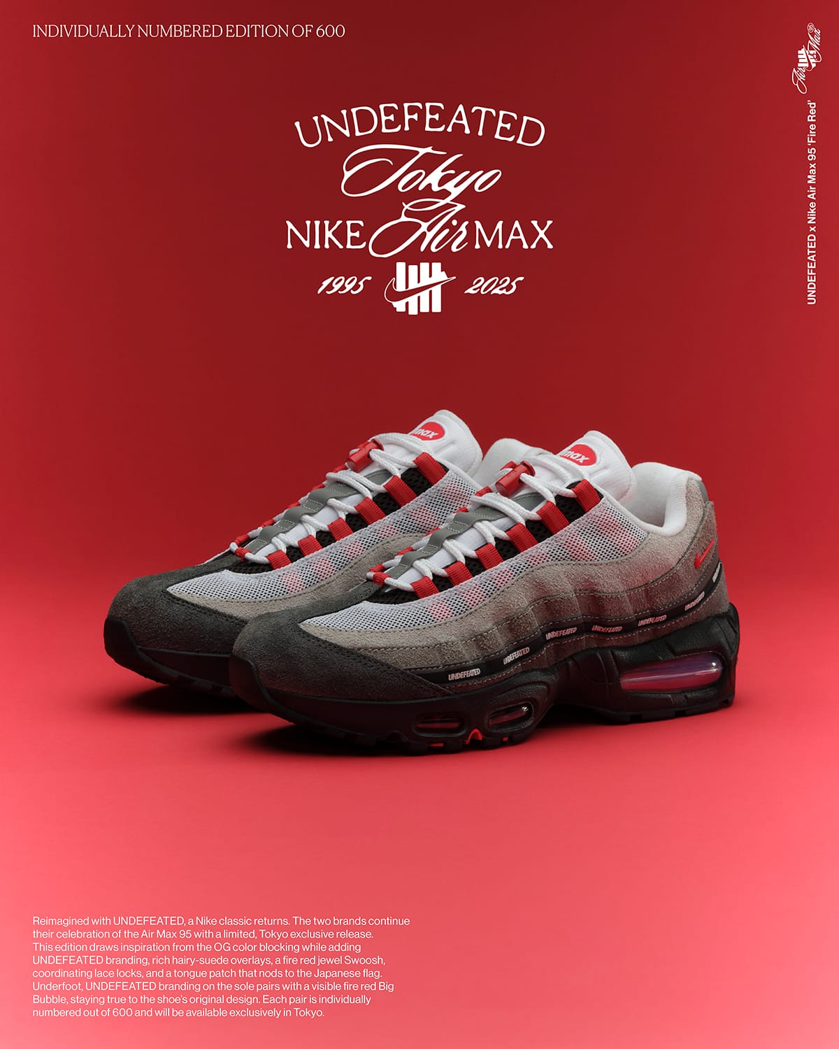 UNDEFEATED x Nike Air Max 95 Geo Exclusives Pack Holiday 2025 7