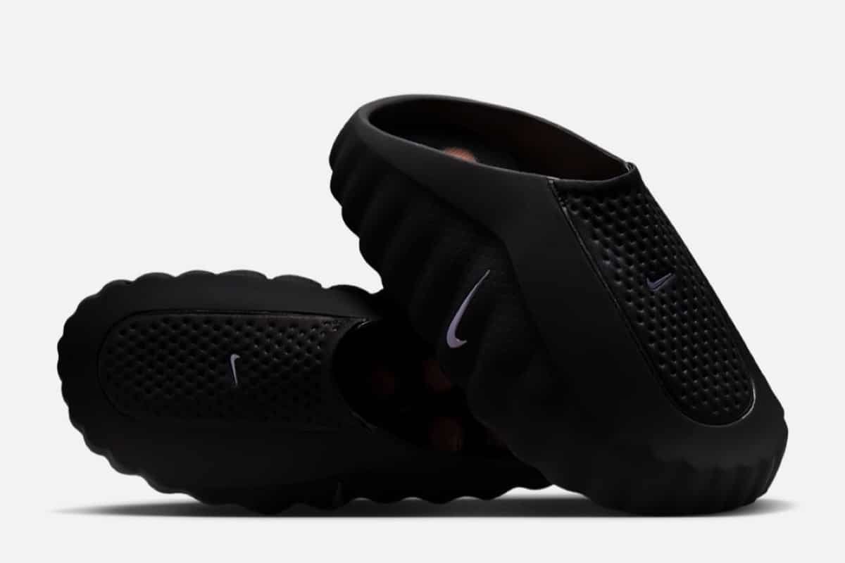 Klapki Nike Mind 001 „Black” – przyszłość sensorycznego komfortu