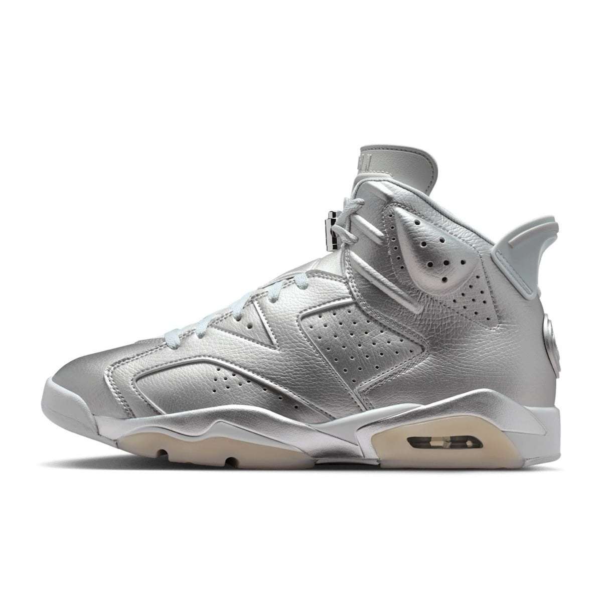 Paris Saint-Germain x Air Jordan 6 Metallic Silver IQ5135-001 2