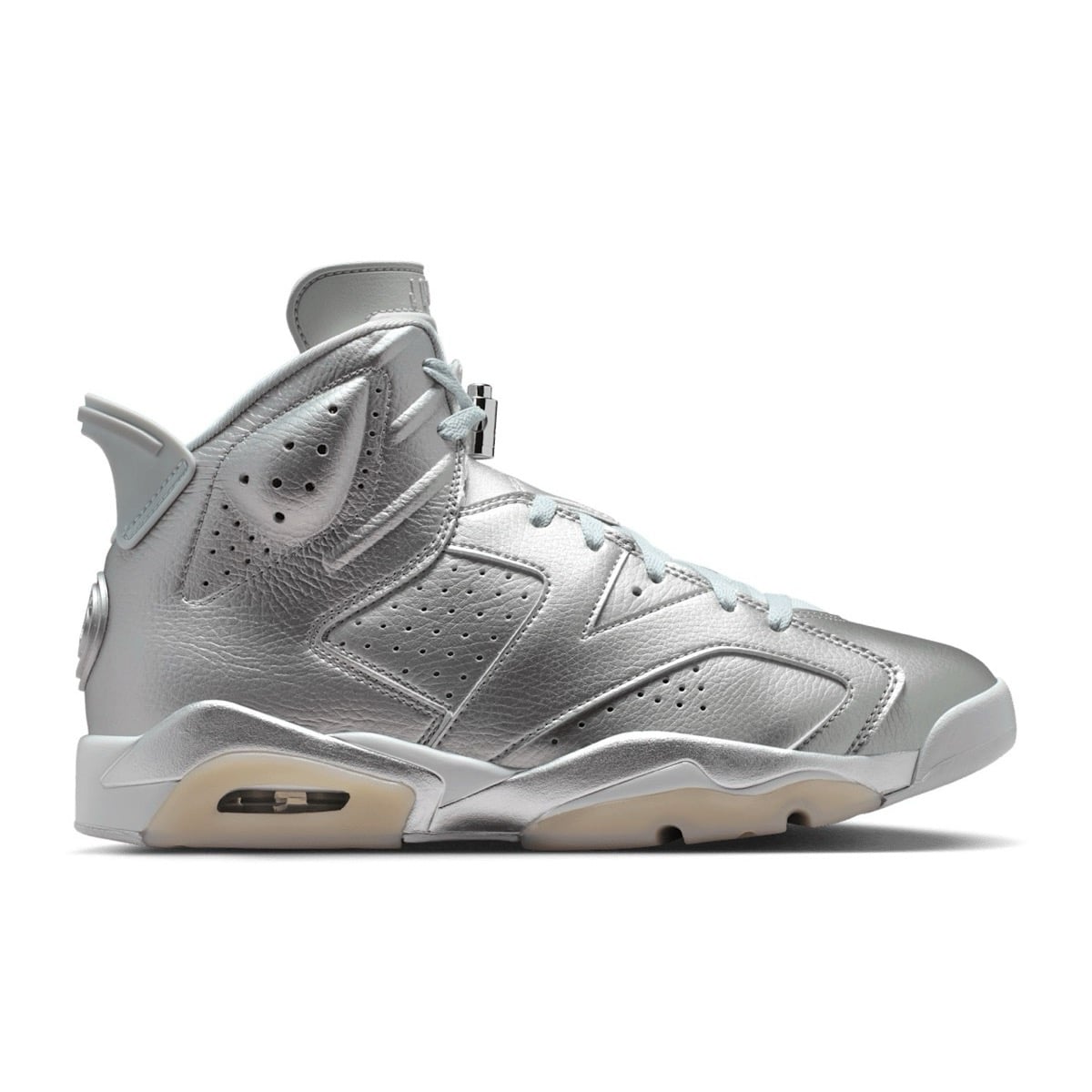 Paris Saint-Germain x Air Jordan 6 Metallic Silver IQ5135-001 3