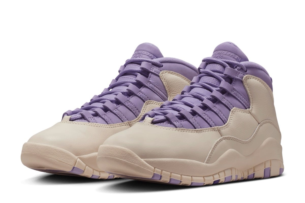 Subtelna siła: Air Jordan 10 „Hydrangeas” pod lupą