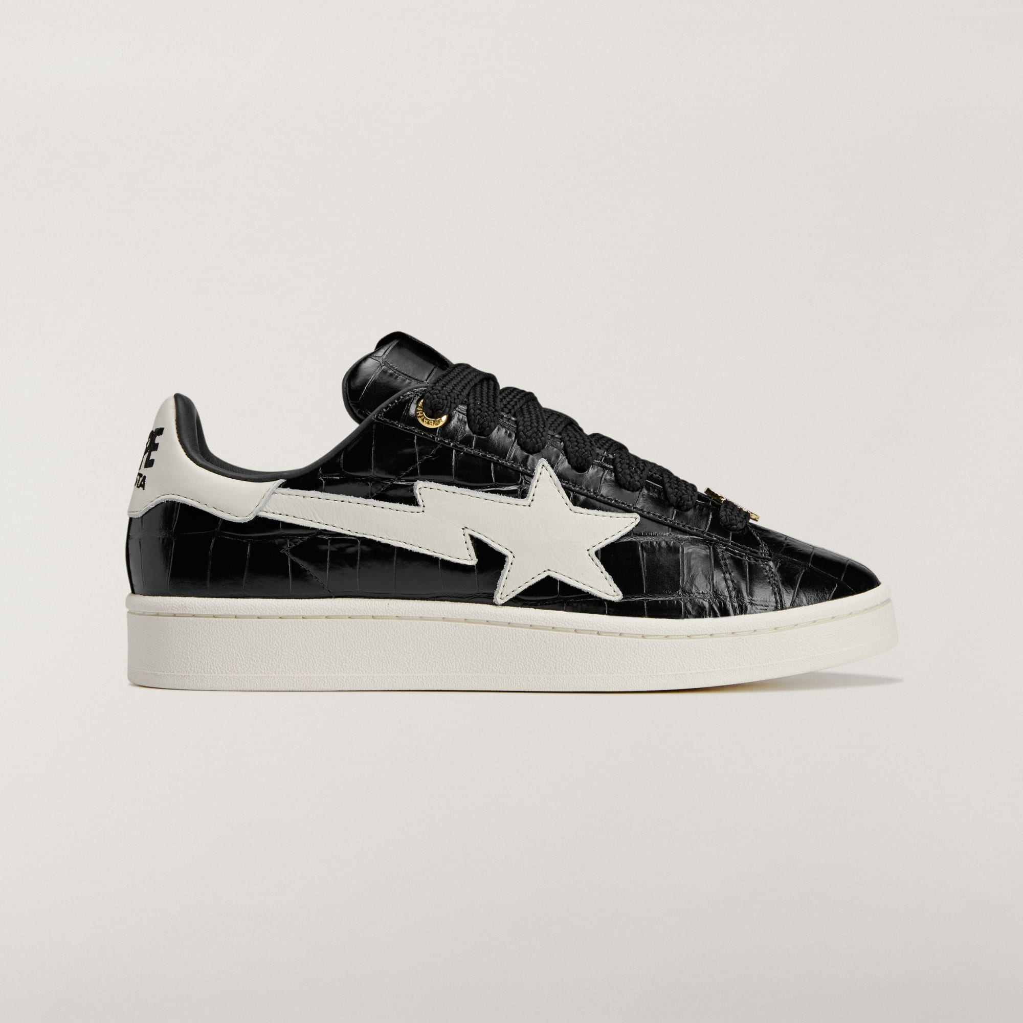 BAPE x adidas Campus 00s Core Black Off White KJ8851 1