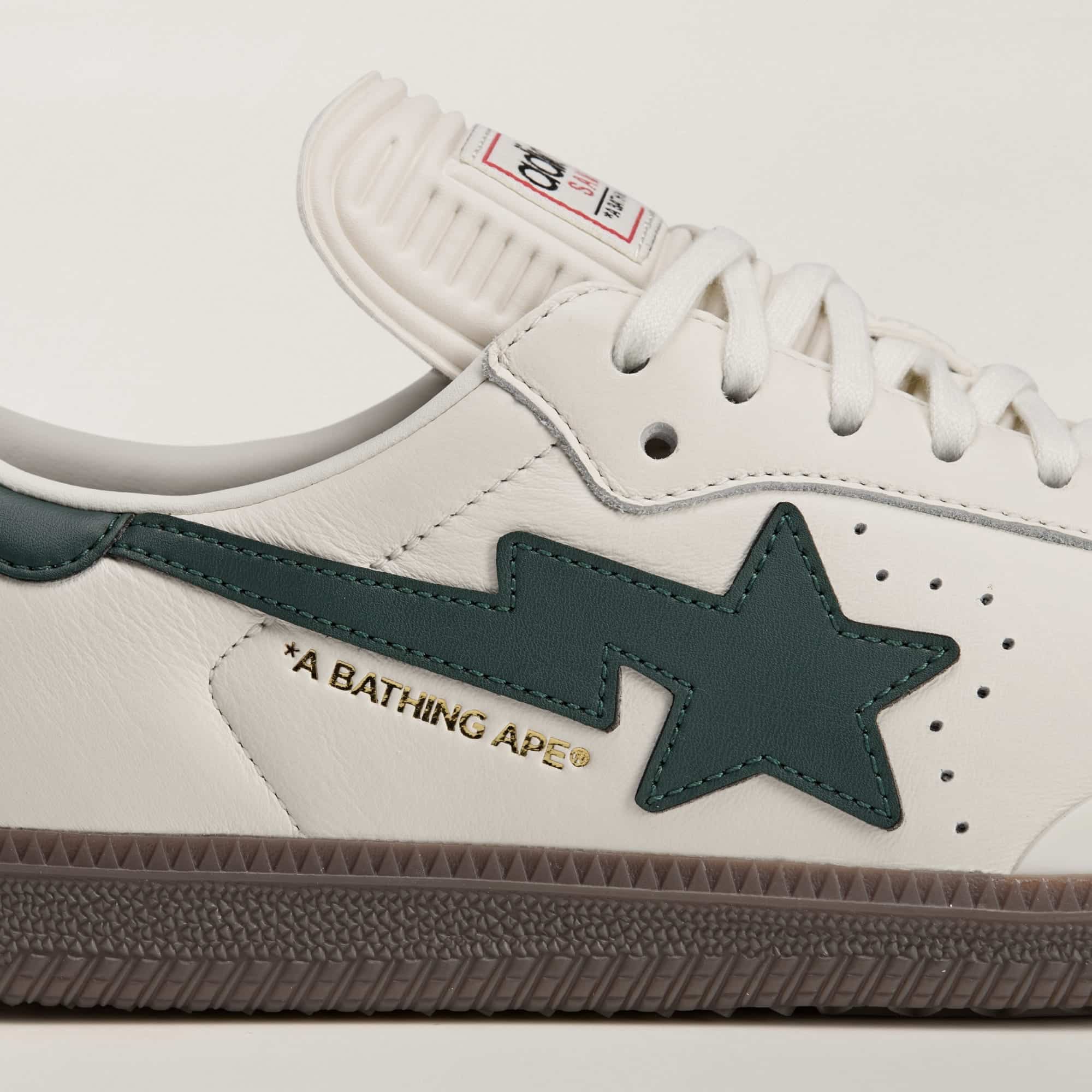 BAPE x adidas Samba Off White Shadow Green KJ8852 7