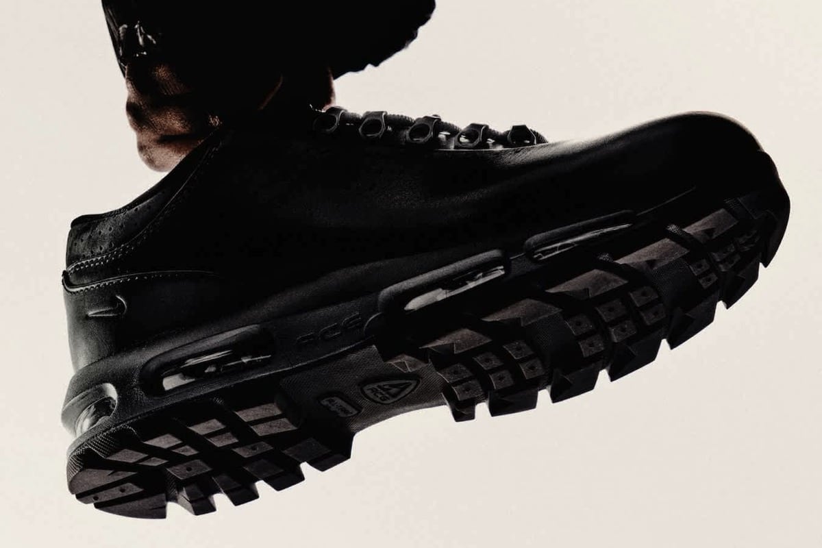 Nike Air Max Goadome Low wraca ze szlaku na ulice w kolorystyce „Black”