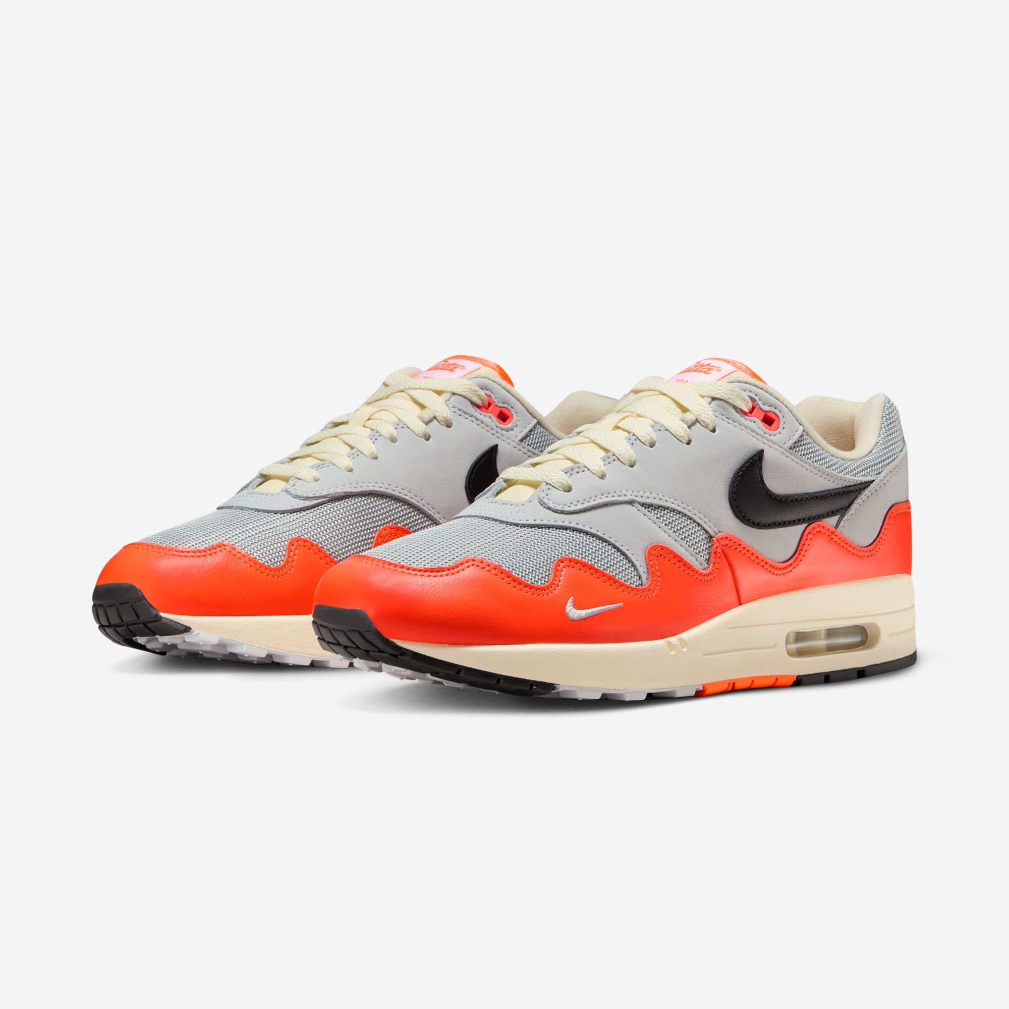 Patta x Nike Air Max 1 Waves Hyper Crimson II7055-800 4