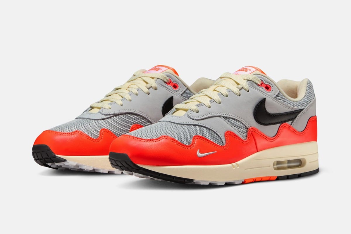 Patta x Nike Air Max 1 Waves wraca w 2026 – „Hyper Crimson” uderza mocno