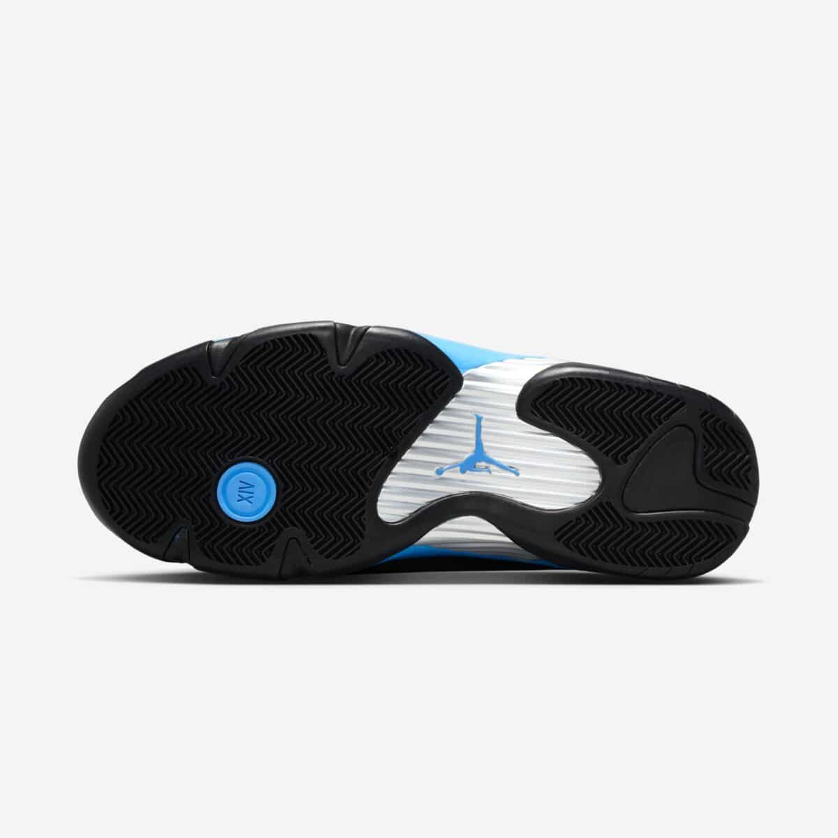 Air Jordan 14 Black University Blue 487471-007 1