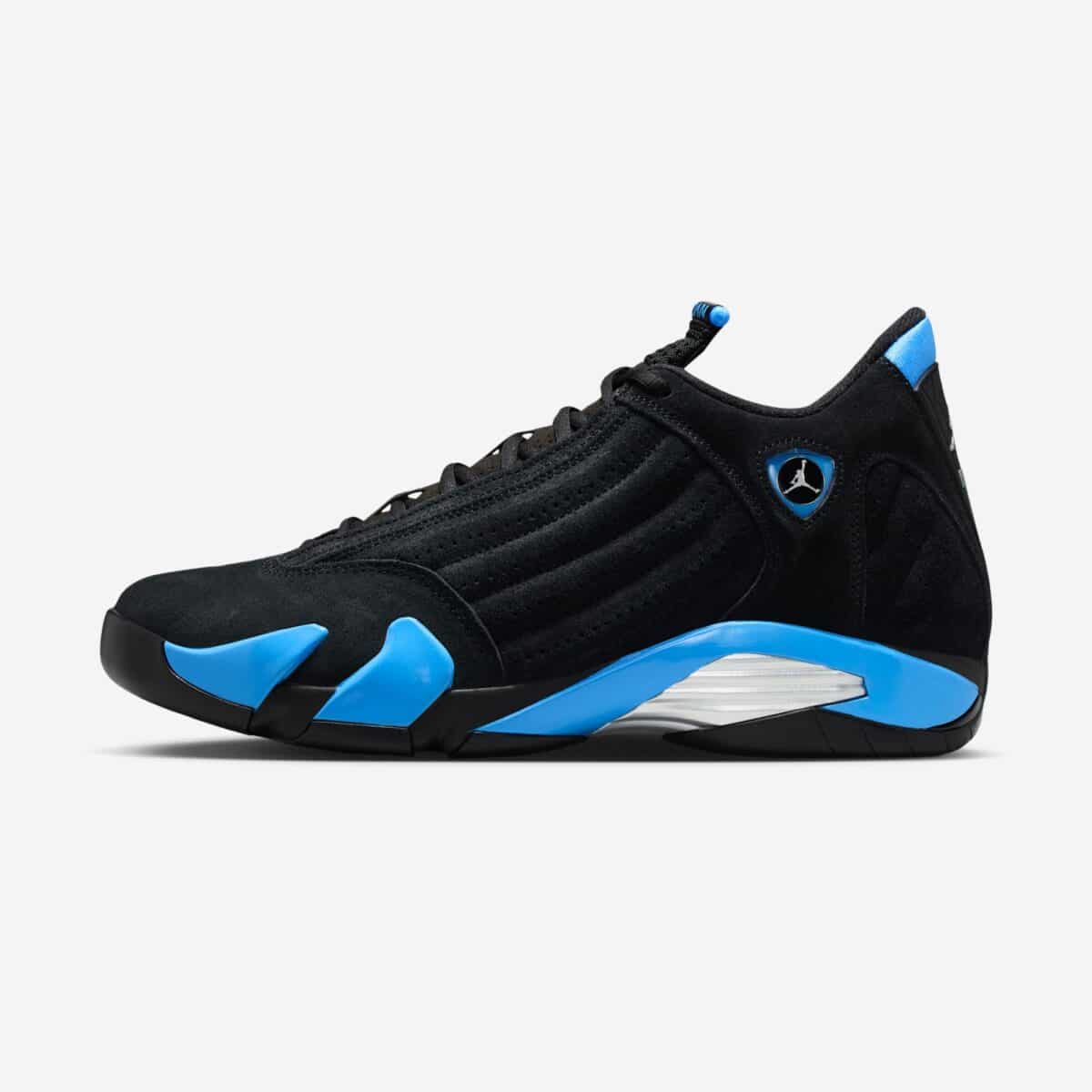 Air Jordan 14 Black University Blue 487471-007 2