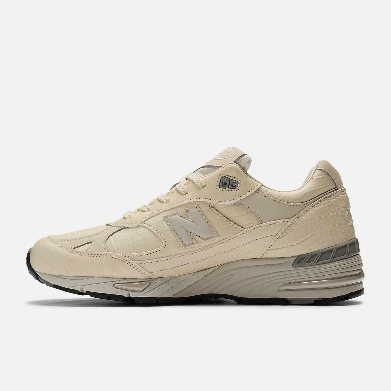 New Balance 991 Oyster Gray Croc M991CR1 3