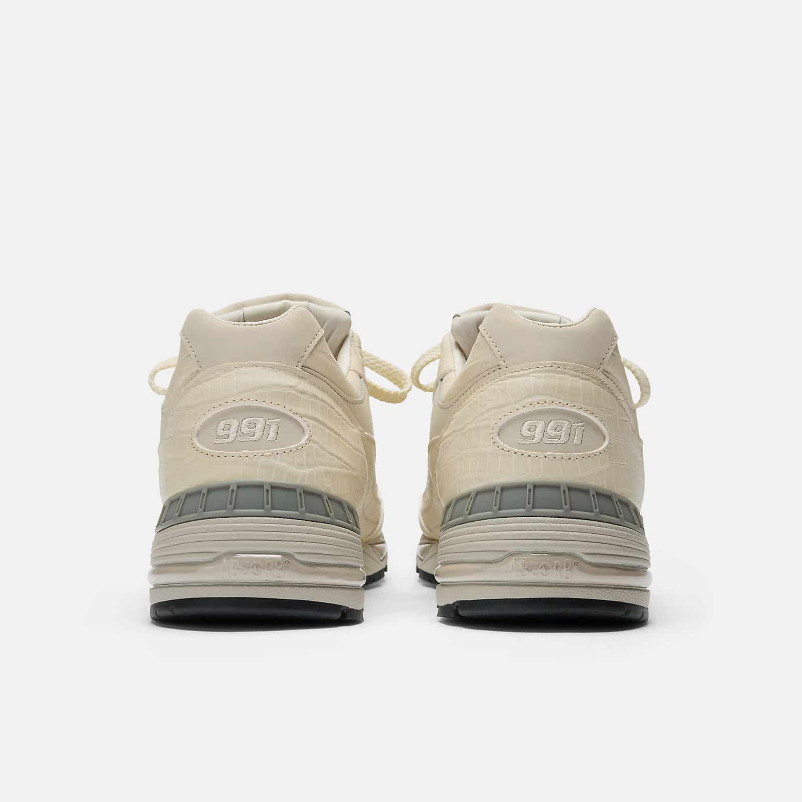New Balance 991 Oyster Gray Croc M991CR1 6