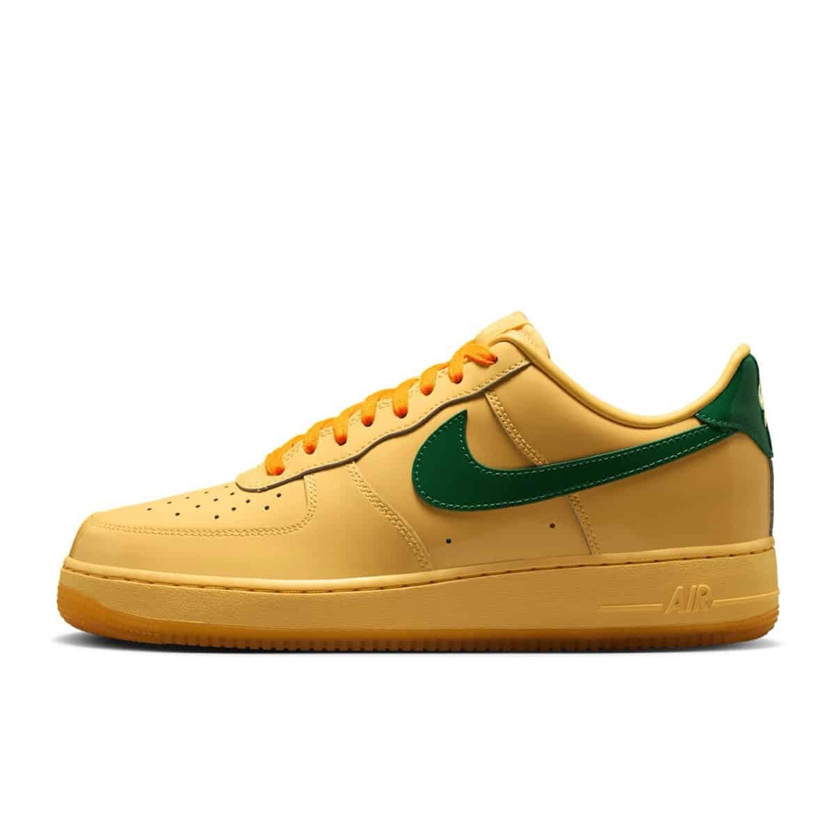 Nike Air Force 1 Low Patent Leather Topaz Gold IO4489-700 2