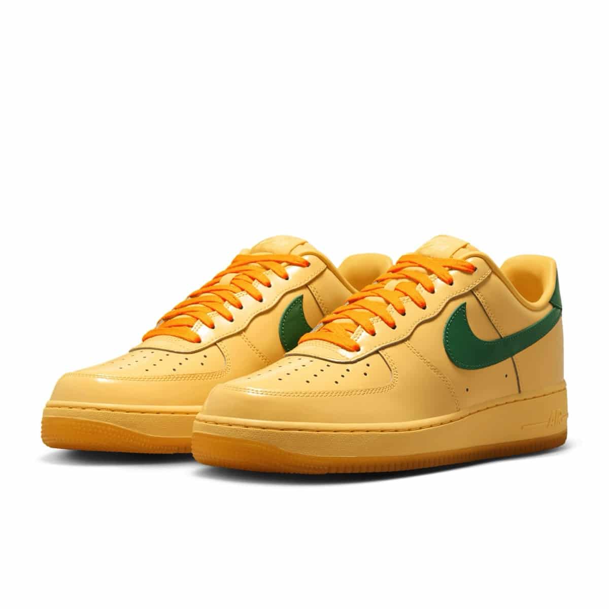 Nike Air Force 1 Low Patent Leather Topaz Gold IO4489-700 4