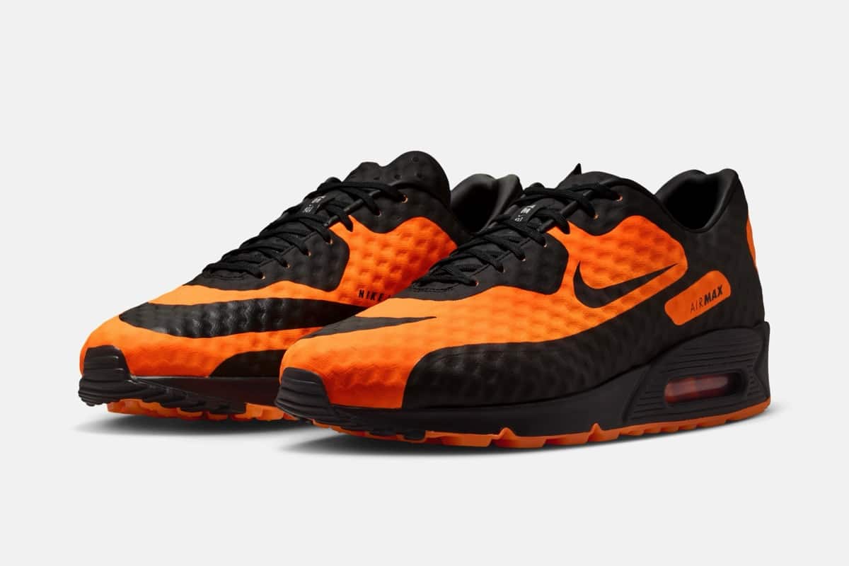 Tekstura, pomarańcz i czaszka – Nike Air Max 90 oddaje hołd kultowemu Hypervenomowi