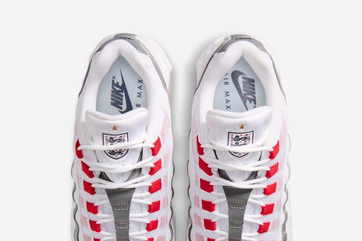 Nike Air Max 95 „England”: Trzy Lwy na ikonicznym modelu