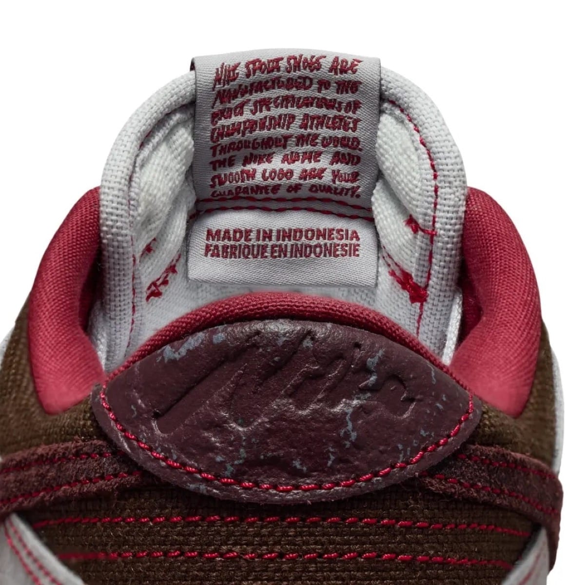 Nike Dunk Low Canvas Pure Platinum Burgundy Crush IH1942-001 10