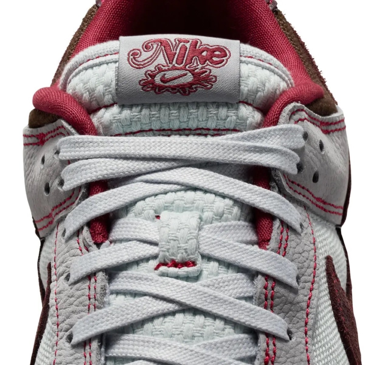 Nike Dunk Low Canvas Pure Platinum Burgundy Crush IH1942-001 9