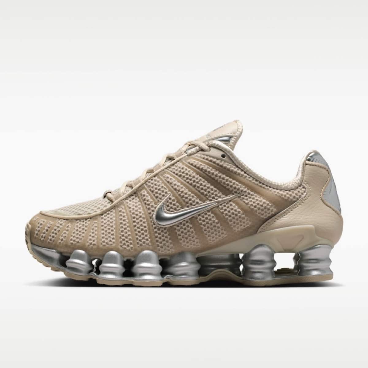 Nike Shox TL Cream Metallic Silver IH2559-200 3