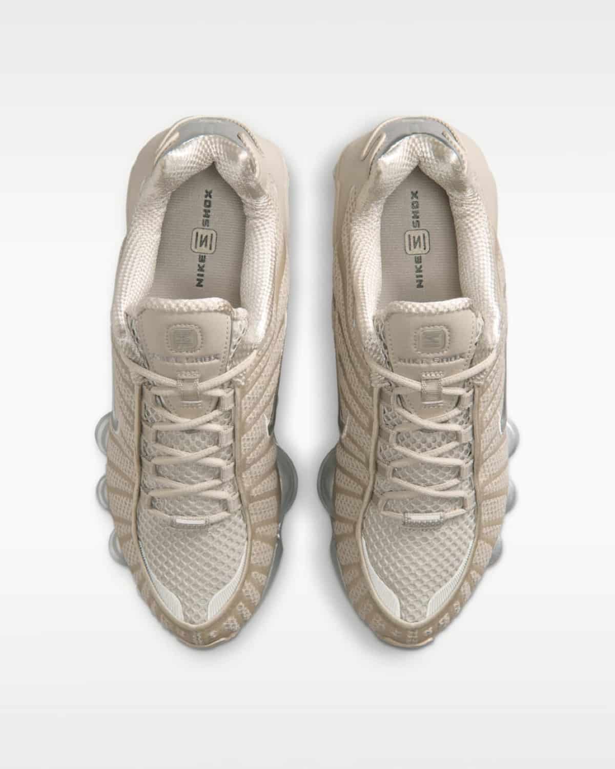 Nike Shox TL Cream Metallic Silver IH2559-200 5