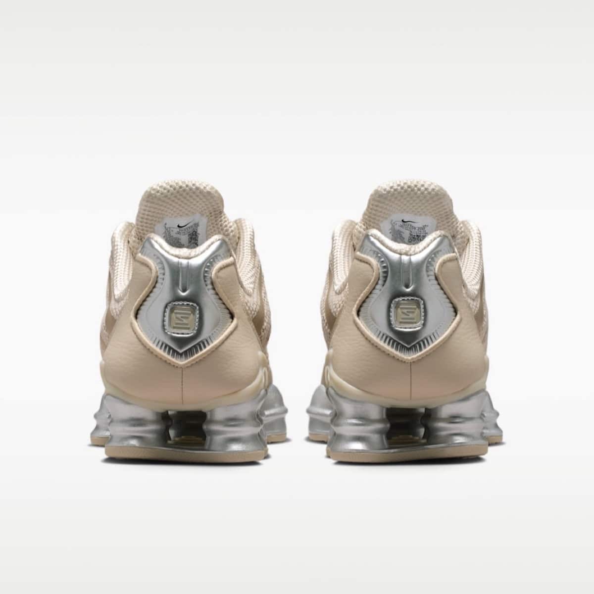 Nike Shox TL Cream Metallic Silver IH2559-200 6