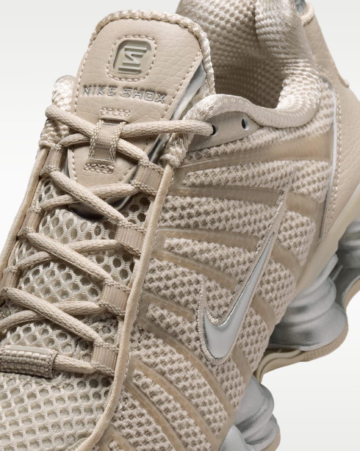Nike Shox TL Cream Metallic Silver IH2559-200 7