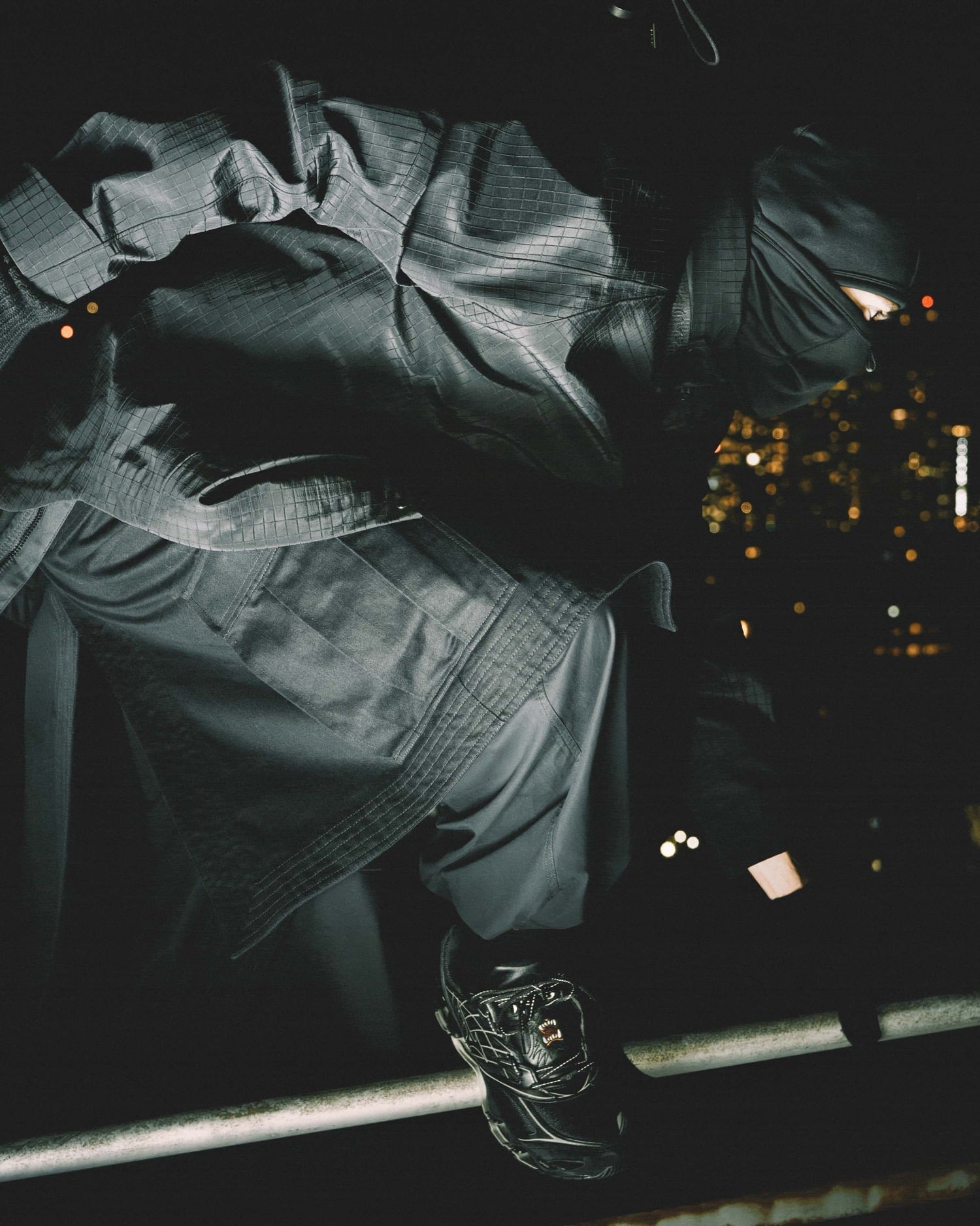 maharishi x Mizuno Wave Prophecy LS Black Olive 14
