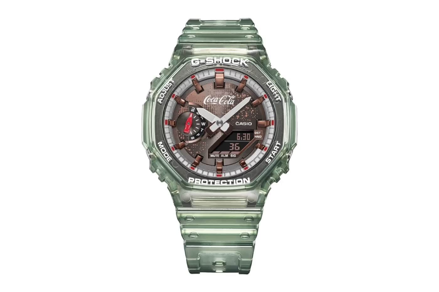 Coca-Cola x Casio G-SHOCK GA-2100CC-3A 1