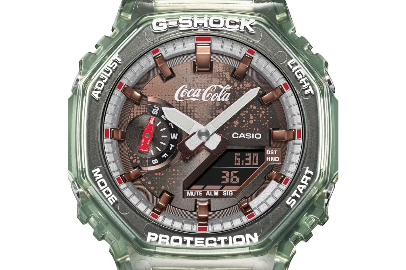 Coca-Cola x Casio G-SHOCK GA-2100CC-3A 2