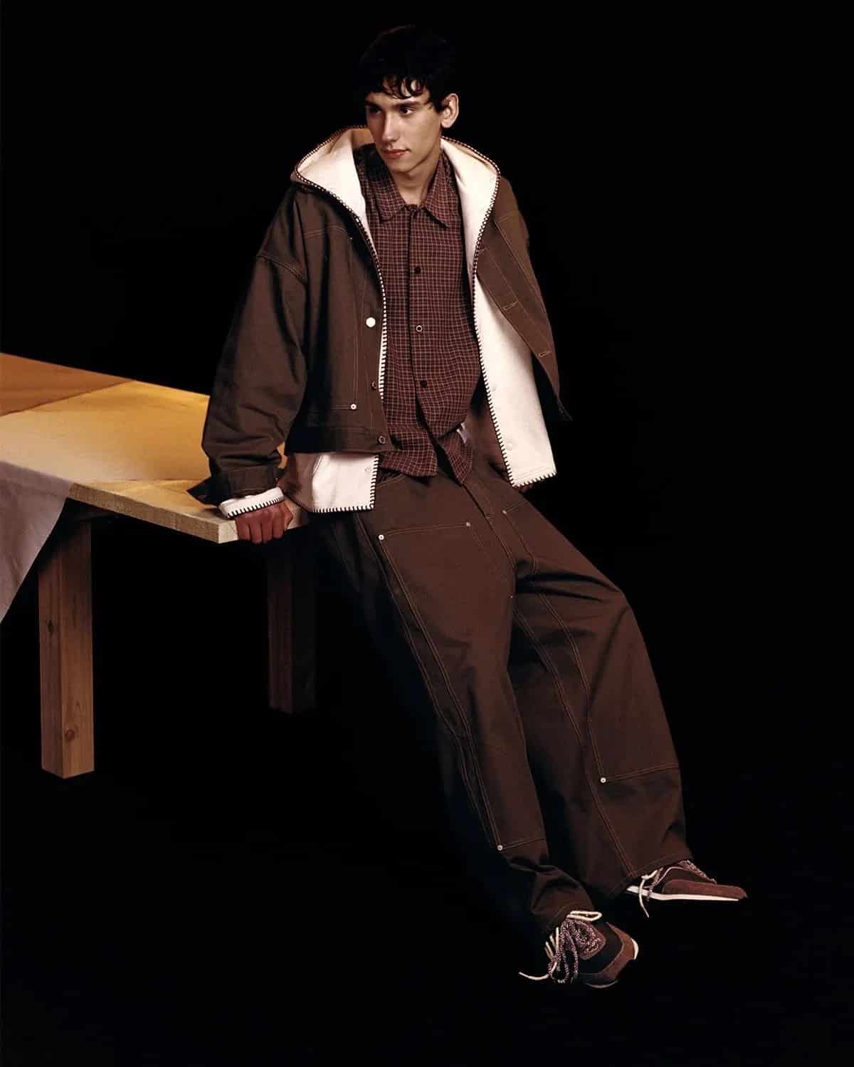 Estudio Niksen x Saucony Trainer 80 Brown Spring 2026 14