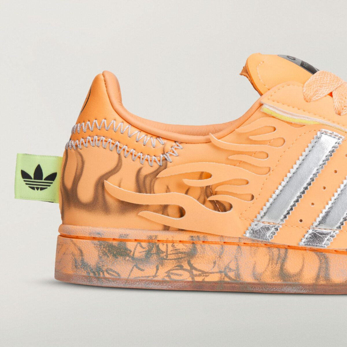 Hellstar x adidas Superstar Hazy Orange LA1501 7