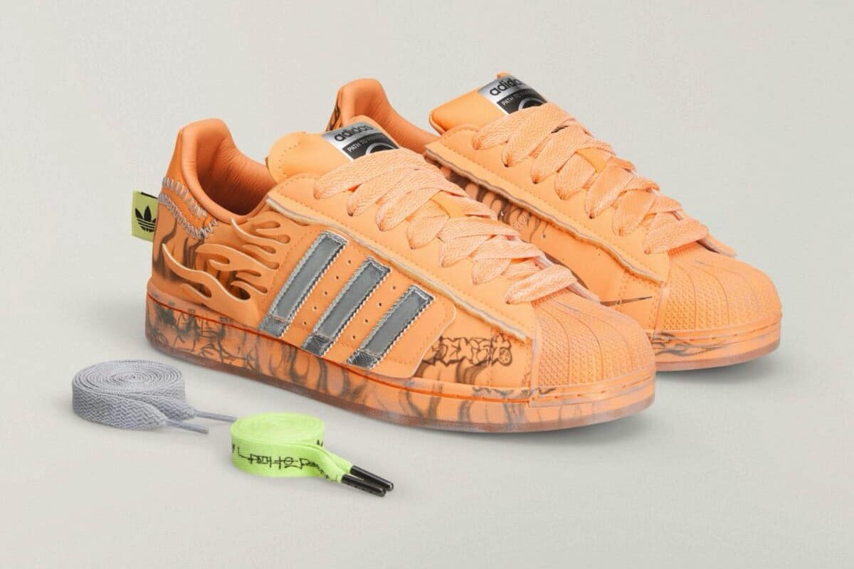Hellstar x adidas Superstar II „Hazy Orange” – najodważniejsza odsłona kultowej współpracy