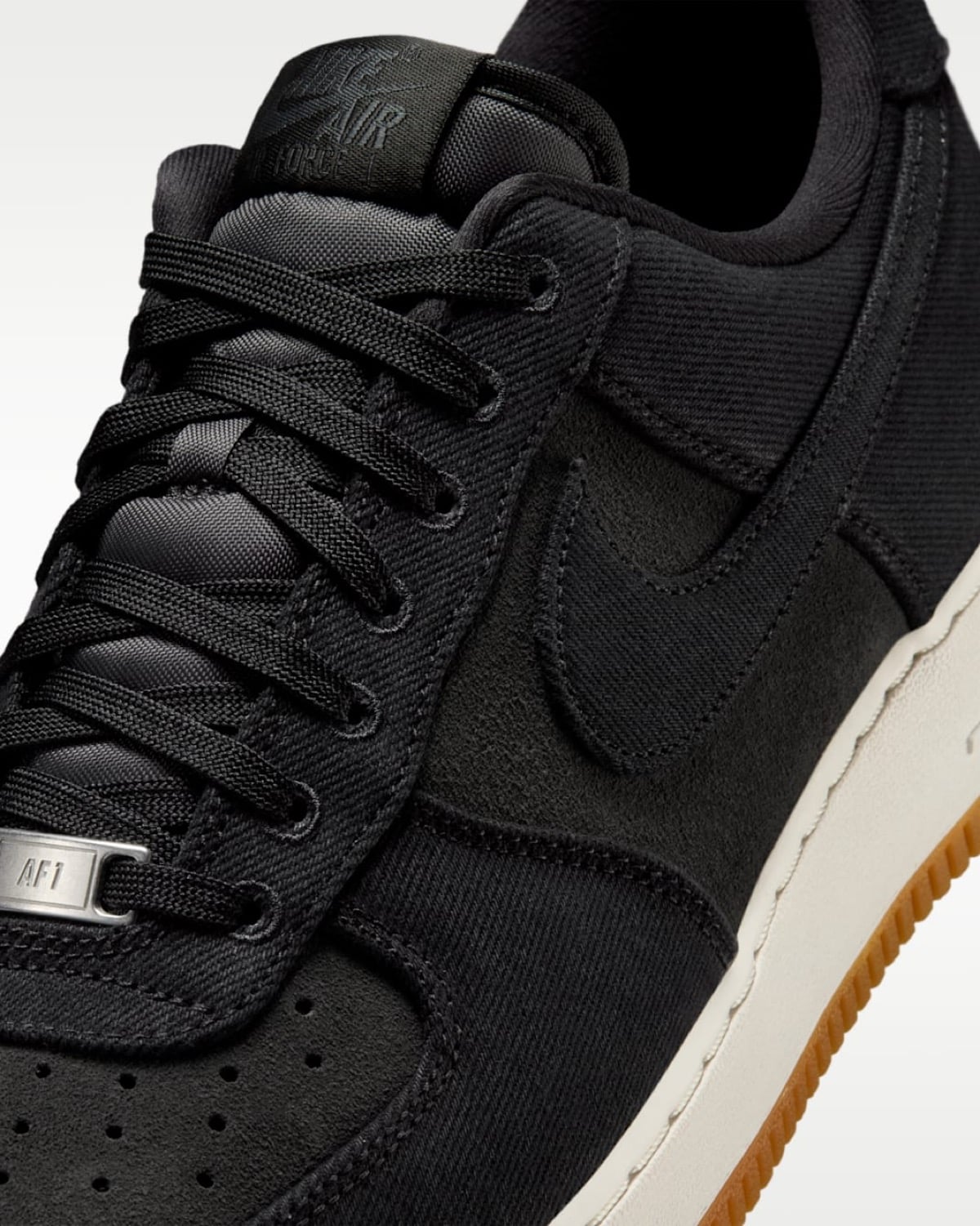 Nike Air Force 1 Low Black Canvas IR0951-002 7