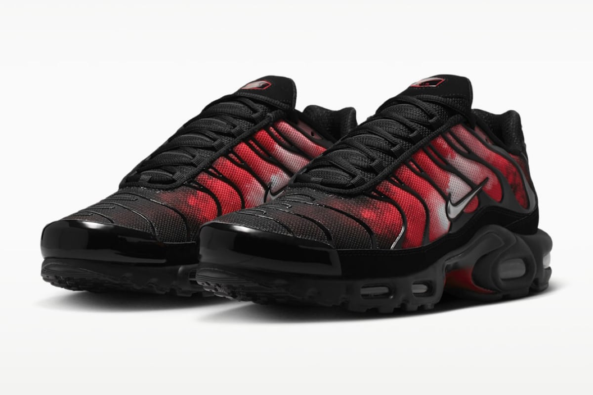 Nike Air Max Plus „Flairemax” – but dla ultrasów wzorowany na racach