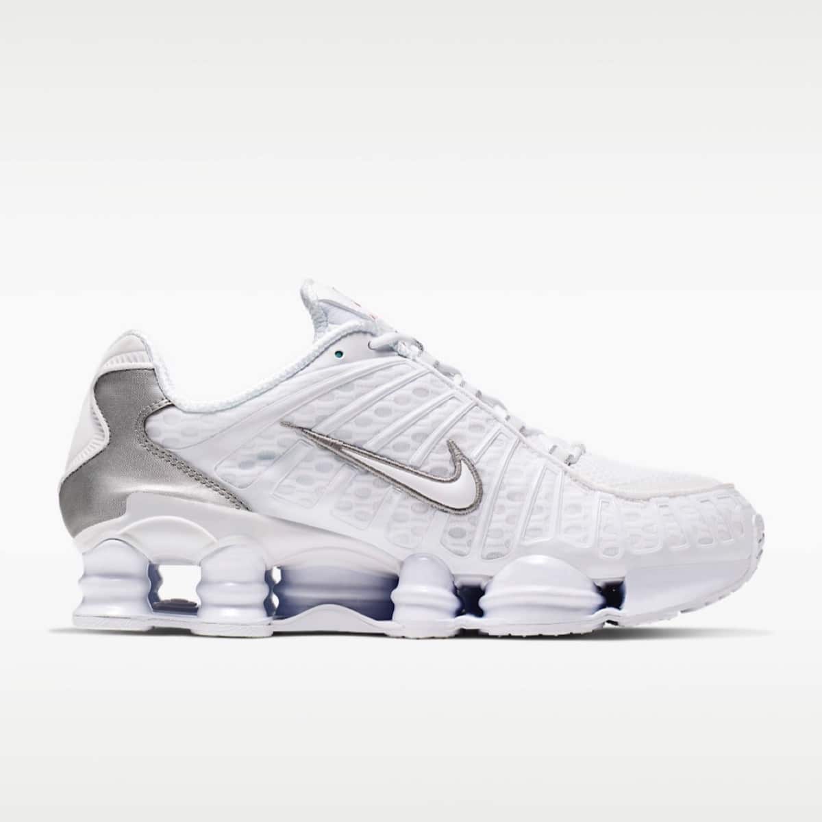 Nike Shox TL White Metallic Silver AV3595-100 3