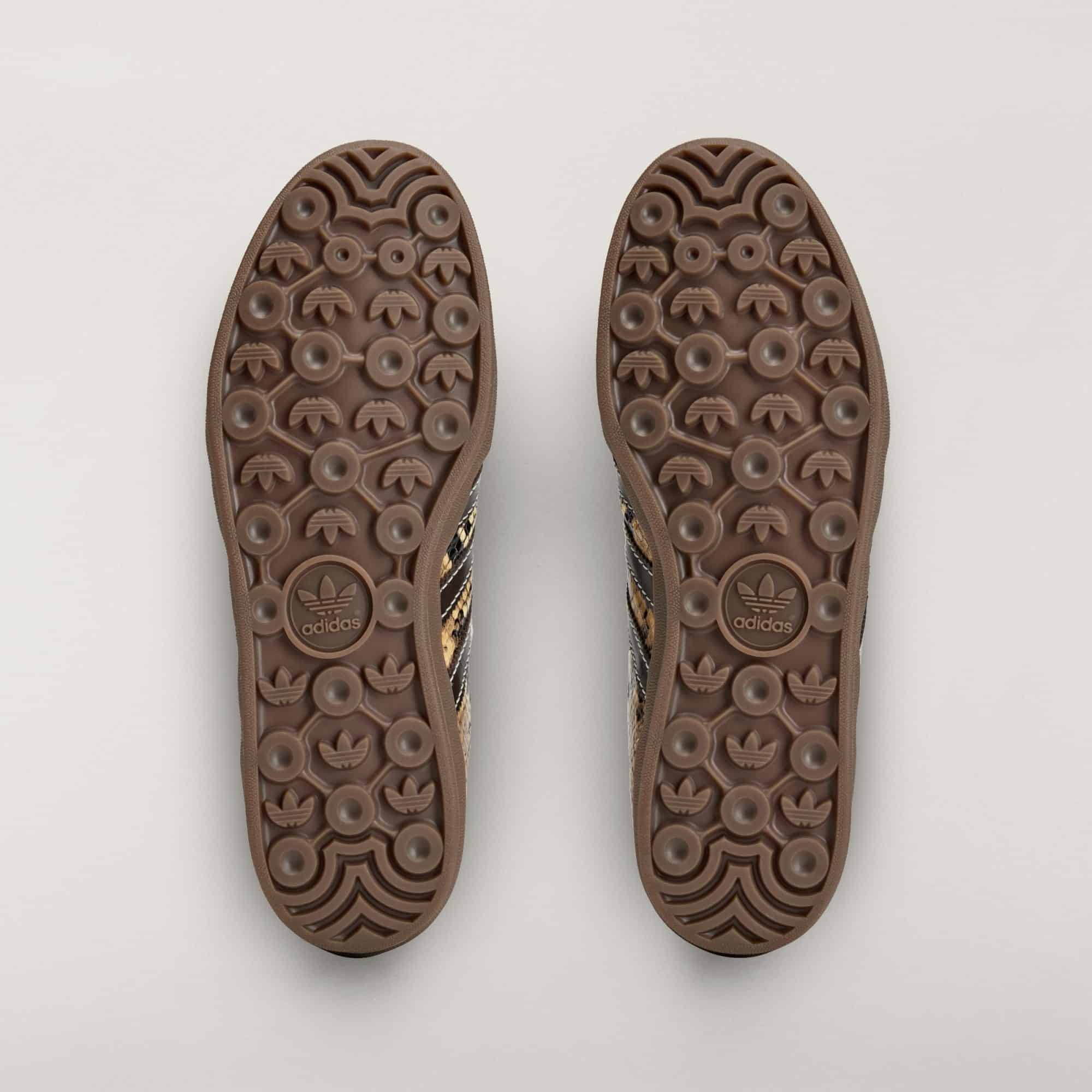 Wales Bonner x adidas Gazelle Indoor Dark Brown Snakeskin KK3641 5