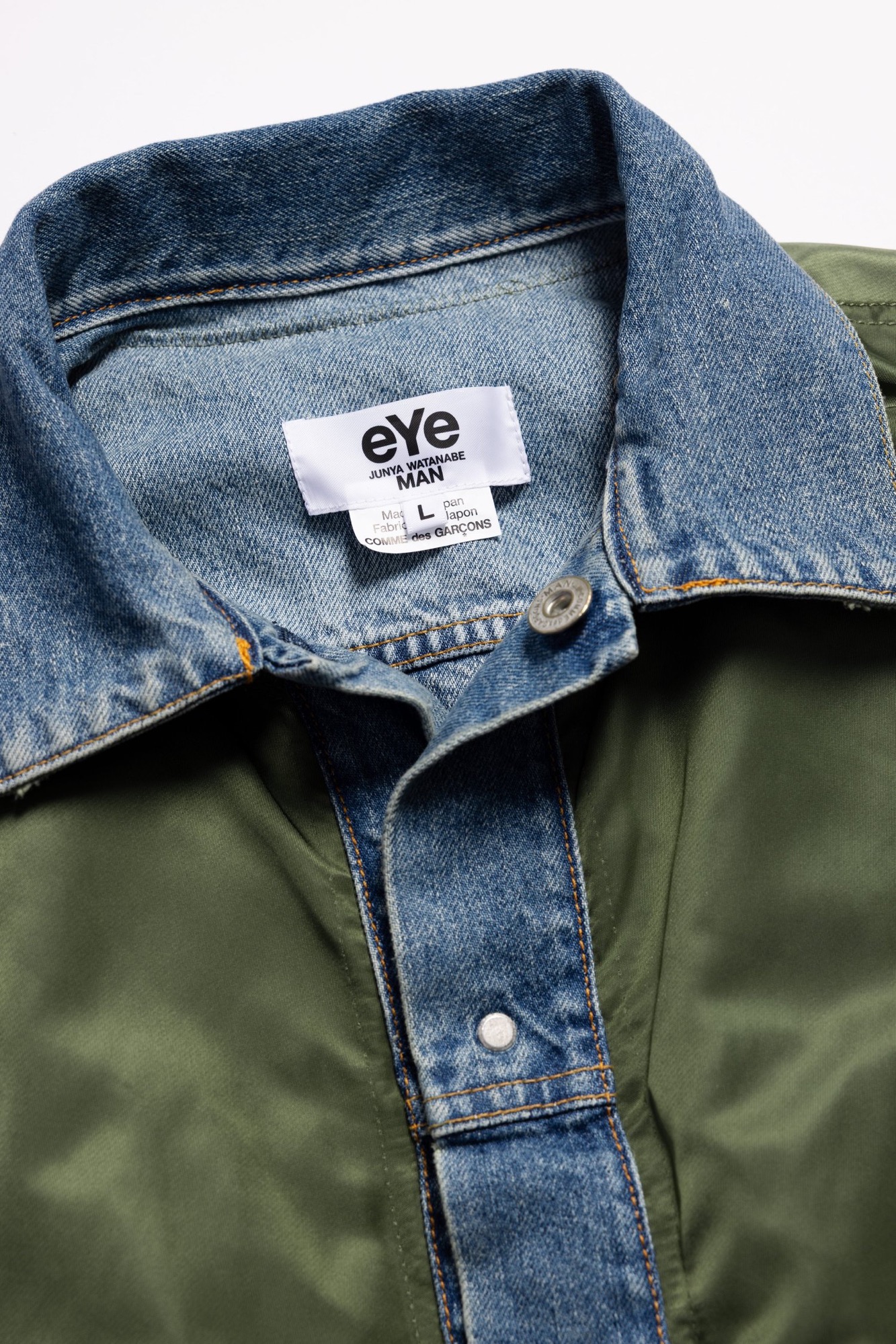 eYe Junya Watanabe MAN x Alpha Industries MA-1 Jacket Sage Green 1