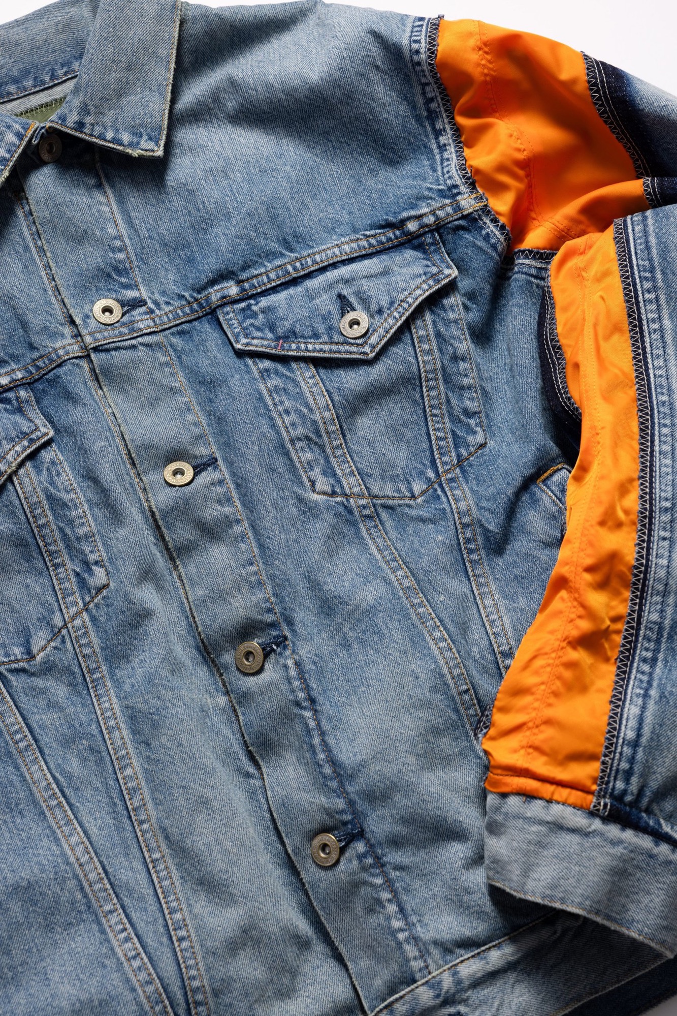 eYe Junya Watanabe MAN x Alpha Industries MA-1 Jacket Sage Green 3