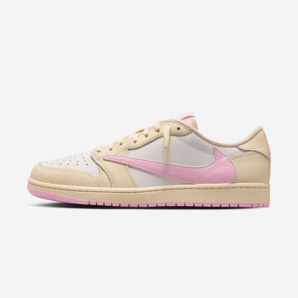 Travis Scott x Air Jordan 1 Low Shy Pink IQ7604-100 2