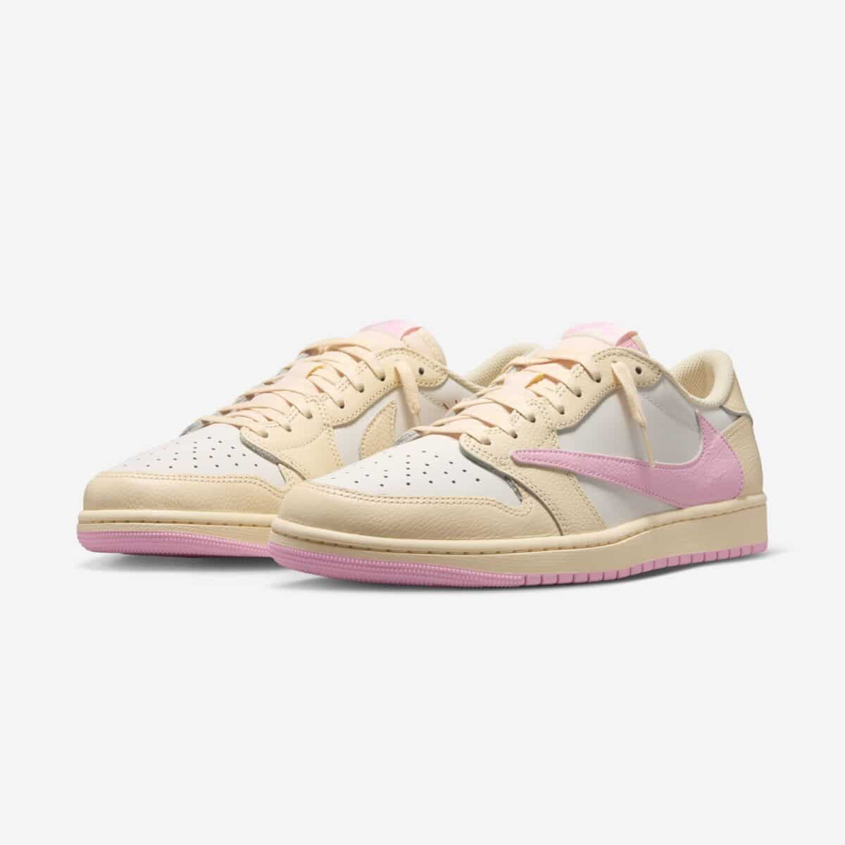Travis Scott x Air Jordan 1 Low Shy Pink IQ7604-100 4