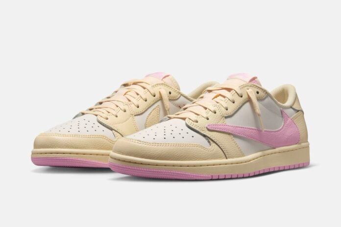 Travis Scott x Air Jordan 1 Low Shy Pink IQ7604-100 Travis Scott x Air Jordan 1 Low Shy Pink IQ7604-100