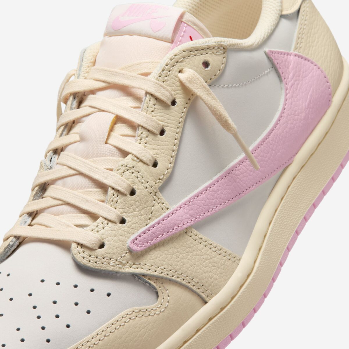 Travis Scott x Air Jordan 1 Low Shy Pink IQ7604-100 8