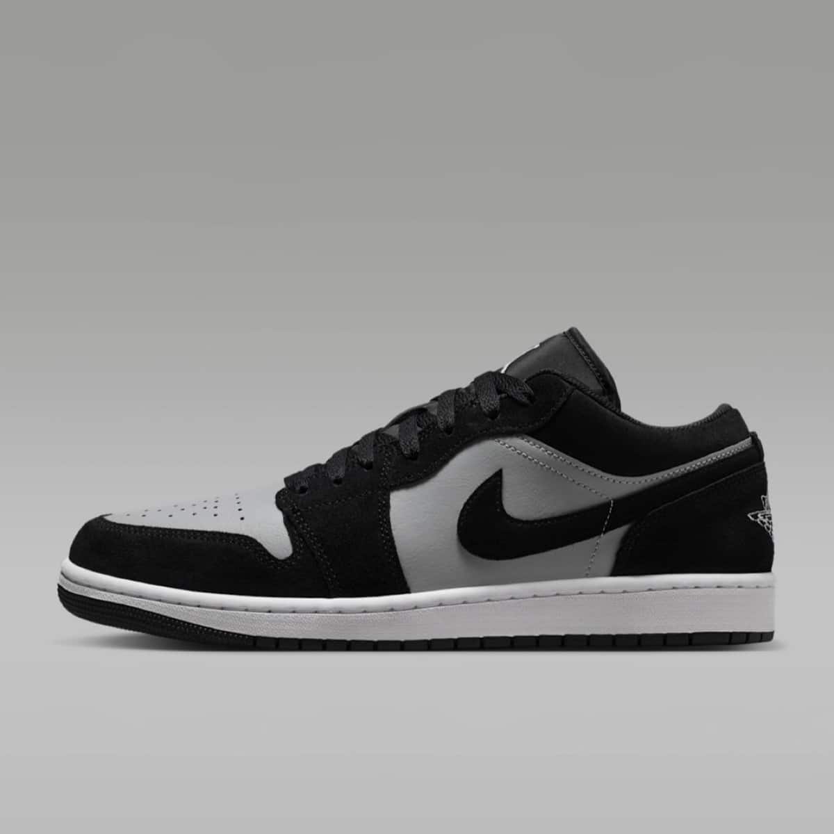 Air Jordan 1 Low Black Light Smoke Grey 553558-048 2