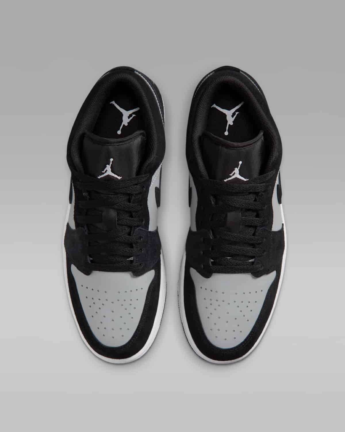 Air Jordan 1 Low Black Light Smoke Grey 553558-048 5