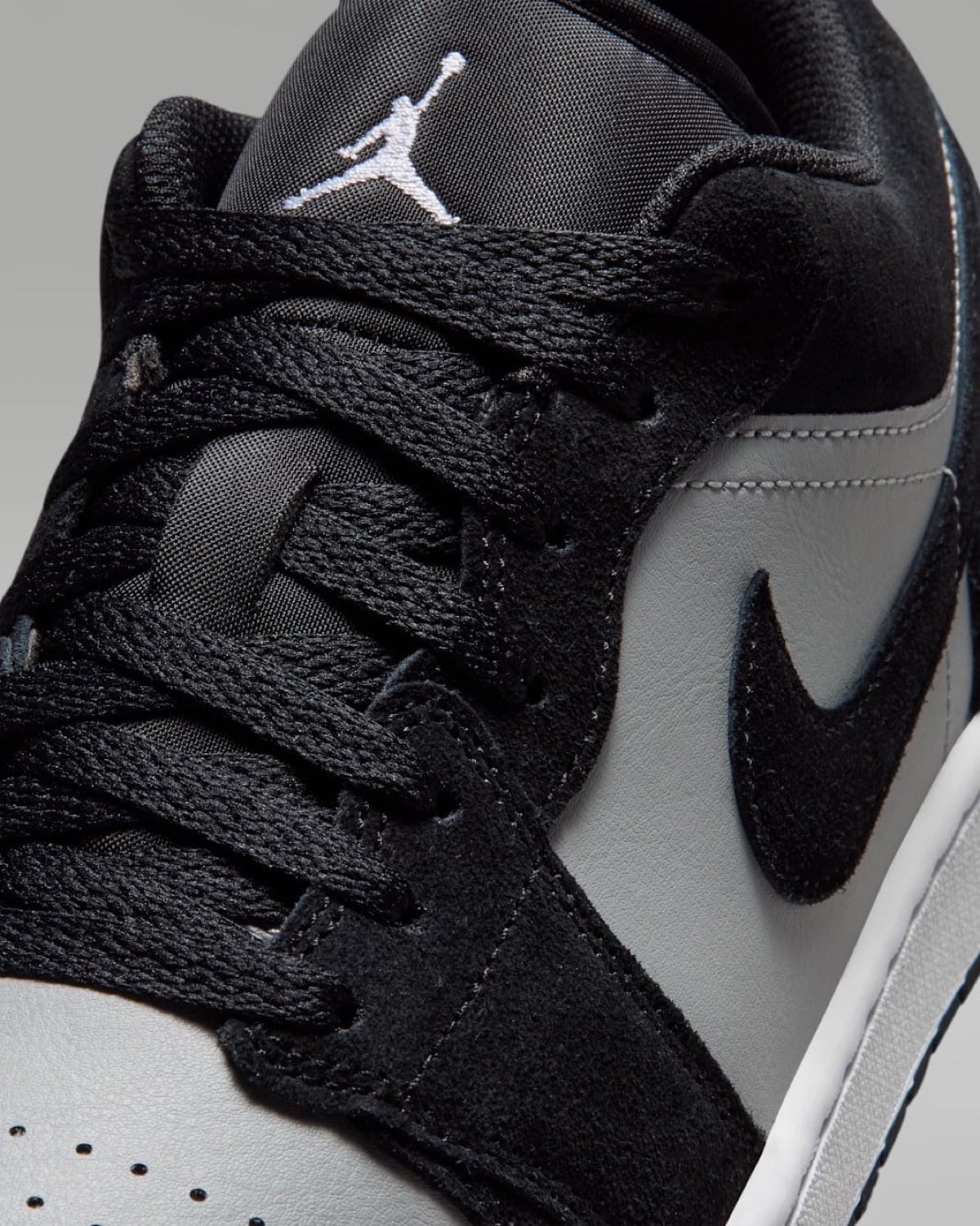 Air Jordan 1 Low Black Light Smoke Grey 553558-048 7