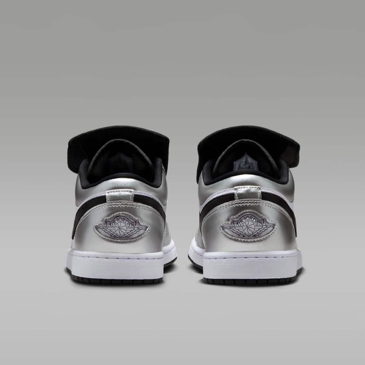Air Jordan 1 Low Tiempo Metallic Silver IR2278-100 6