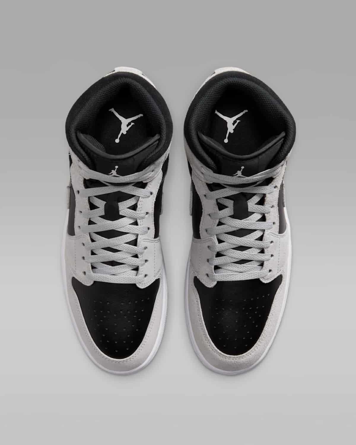 Air Jordan 1 Mid Light Smoke Grey Black DQ8426-008 5