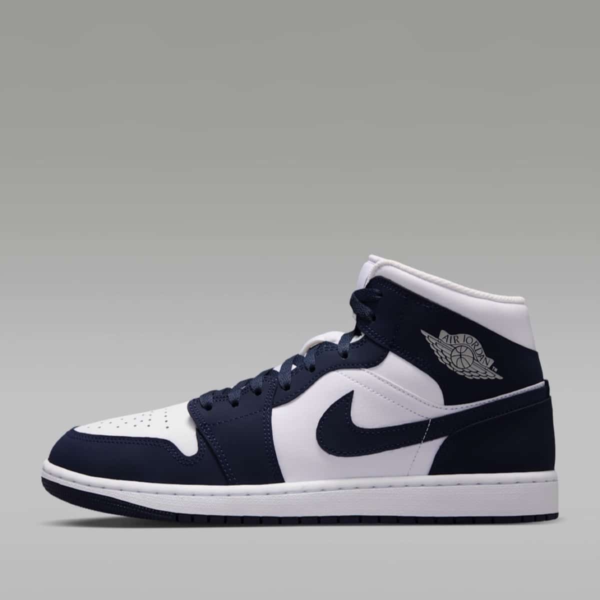 Air Jordan 1 Mid Obsidian White IV6046-400 2