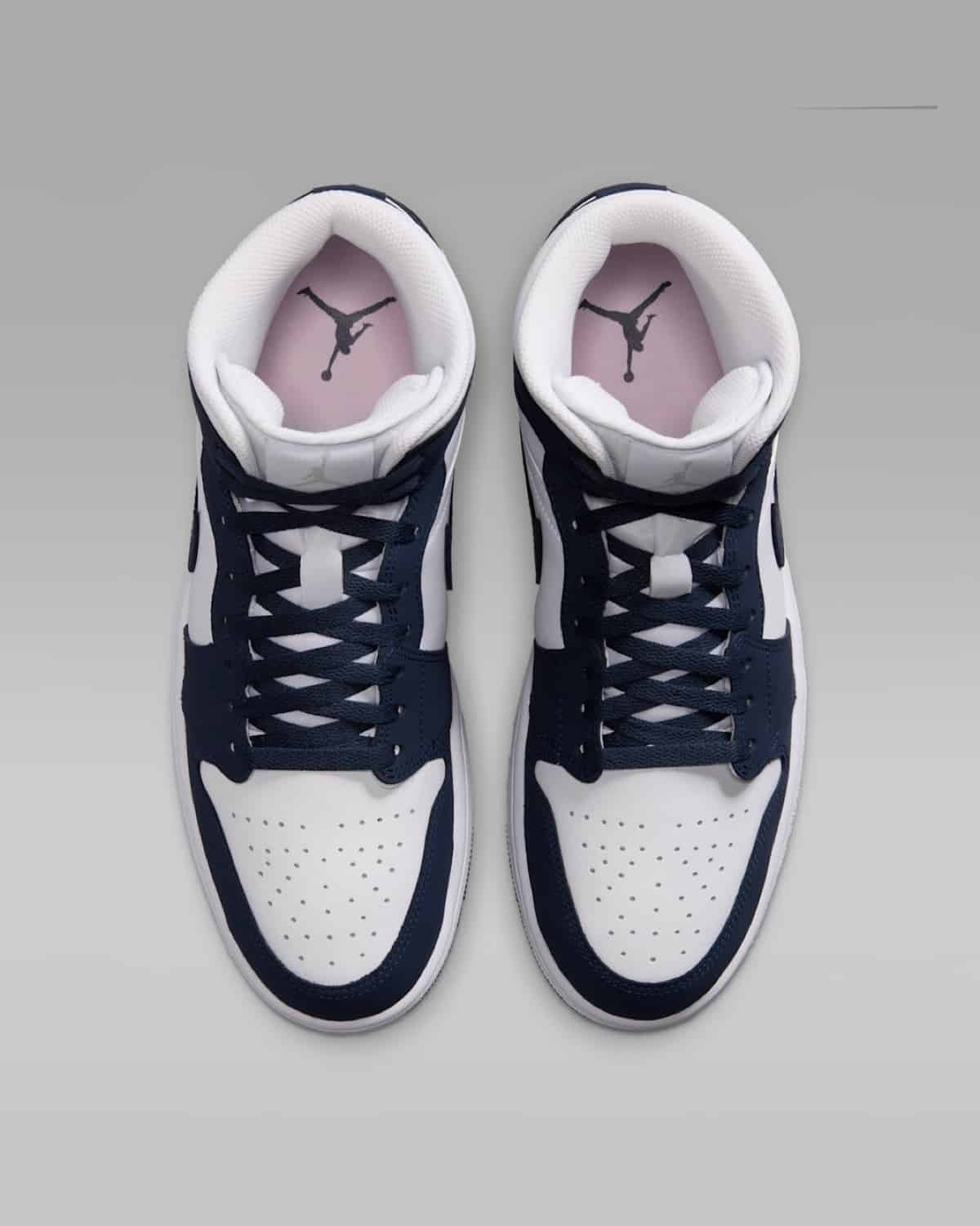 Air Jordan 1 Mid Obsidian White IV6046-400 5