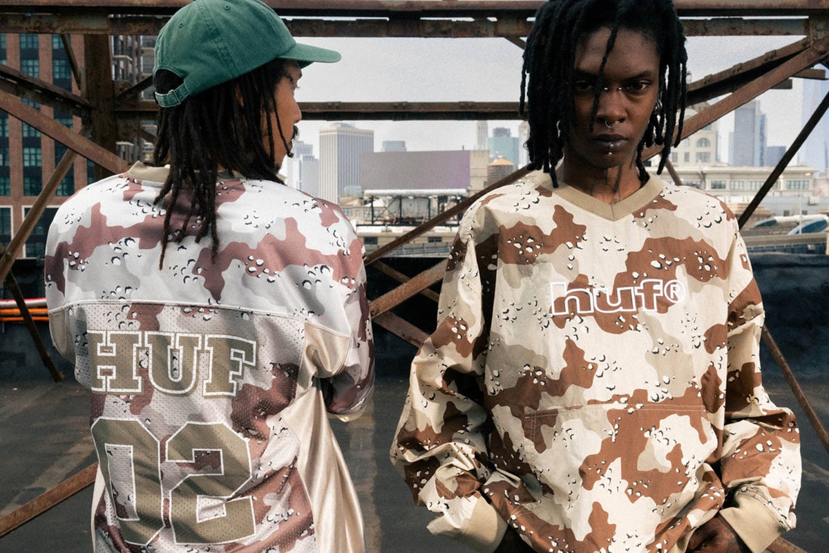 HUF Clothing wraca z kamuflażem w drugiej części kolekcji lato 2026