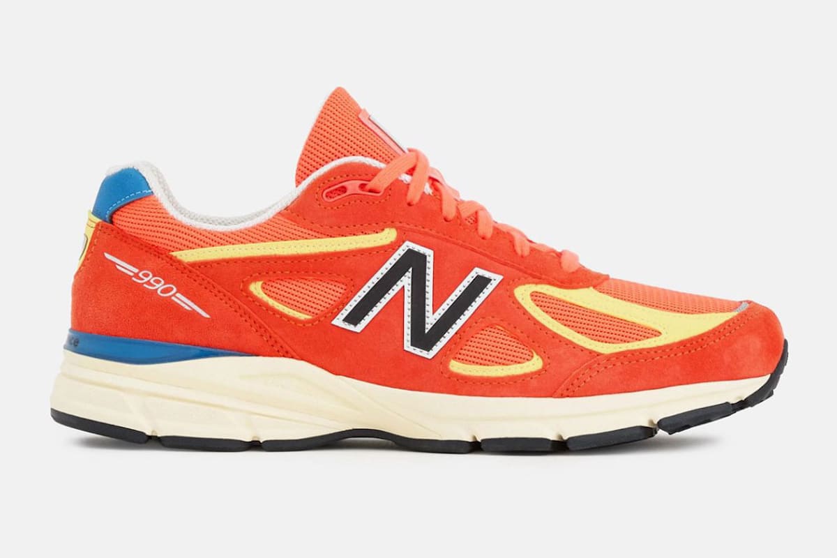 New Balance 990v4 w najbardziej kreskówkowej kolorystyce sezonu „Bart Simpson”