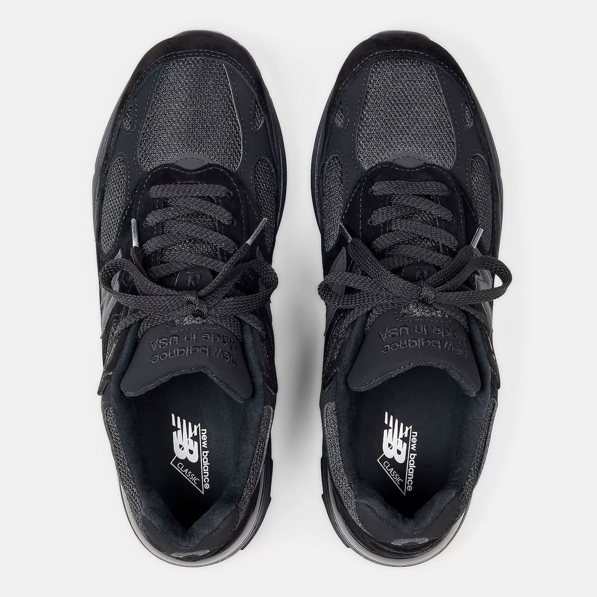 New Balance 993 Triple Black Suede U993BL 5